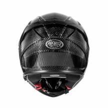 Casco Devil Carbon — Talla S, Negro brillante